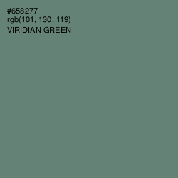 #658277 - Viridian Green Color Image