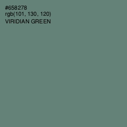 #658278 - Viridian Green Color Image