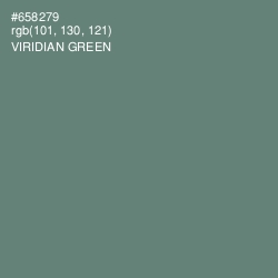 #658279 - Viridian Green Color Image