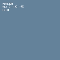 #65829B - Hoki Color Image