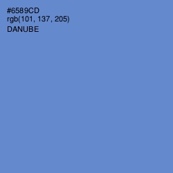 #6589CD - Danube Color Image