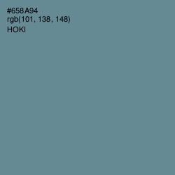 #658A94 - Hoki Color Image