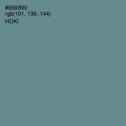 #658B90 - Hoki Color Image