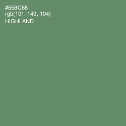 #658C68 - Highland Color Image