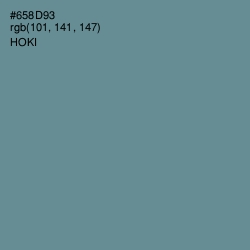 #658D93 - Hoki Color Image