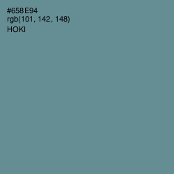 #658E94 - Hoki Color Image