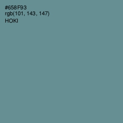 #658F93 - Hoki Color Image