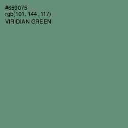 #659075 - Viridian Green Color Image