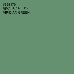 #659170 - Viridian Green Color Image