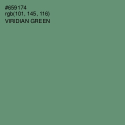 #659174 - Viridian Green Color Image