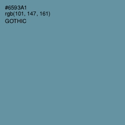 #6593A1 - Gothic Color Image