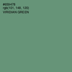 #659478 - Viridian Green Color Image