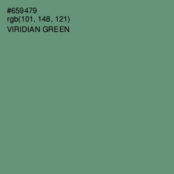 #659479 - Viridian Green Color Image