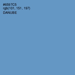 #6597C5 - Danube Color Image