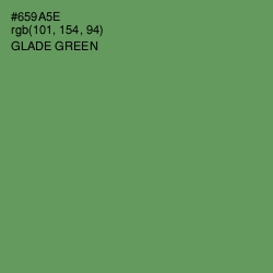 #659A5E - Glade Green Color Image