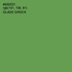 #659E51 - Glade Green Color Image