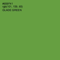 #659F41 - Glade Green Color Image