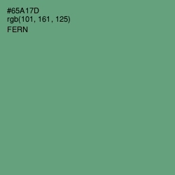 #65A17D - Fern Color Image