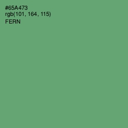 #65A473 - Fern Color Image
