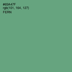 #65A47F - Fern Color Image