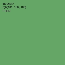 #65A667 - Fern Color Image
