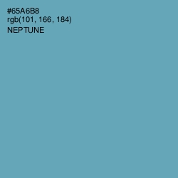 #65A6B8 - Neptune Color Image