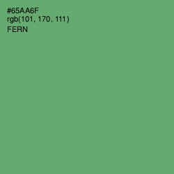 #65AA6F - Fern Color Image