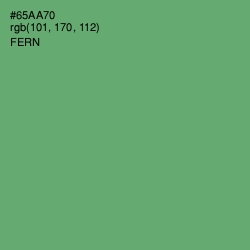 #65AA70 - Fern Color Image
