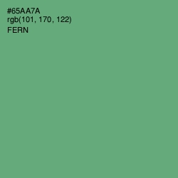 #65AA7A - Fern Color Image