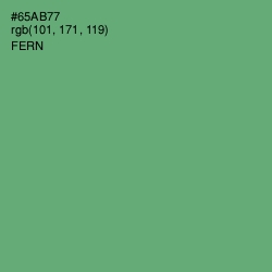#65AB77 - Fern Color Image