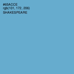 #65ACCE - Shakespeare Color Image