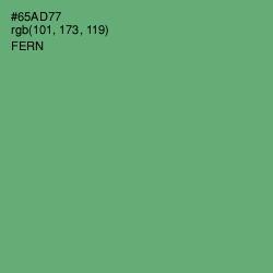 #65AD77 - Fern Color Image