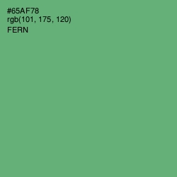 #65AF78 - Fern Color Image