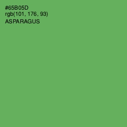 #65B05D - Asparagus Color Image
