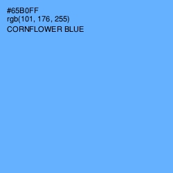 #65B0FF - Cornflower Blue Color Image