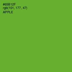 #65B12F - Apple Color Image