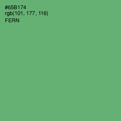 #65B174 - Fern Color Image