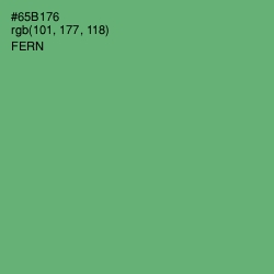#65B176 - Fern Color Image