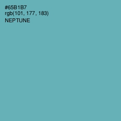 #65B1B7 - Neptune Color Image