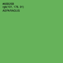 #65B25B - Asparagus Color Image