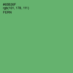 #65B26F - Fern Color Image
