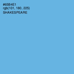#65B4E1 - Shakespeare Color Image