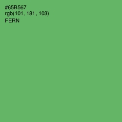 #65B567 - Fern Color Image