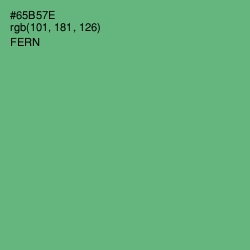 #65B57E - Fern Color Image