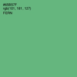 #65B57F - Fern Color Image