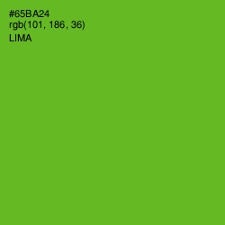 #65BA24 - Lima Color Image