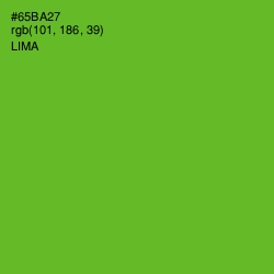 #65BA27 - Lima Color Image