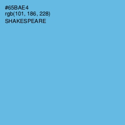 #65BAE4 - Shakespeare Color Image