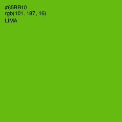 #65BB10 - Lima Color Image