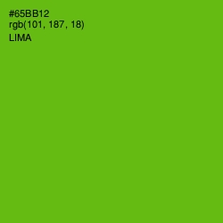 #65BB12 - Lima Color Image